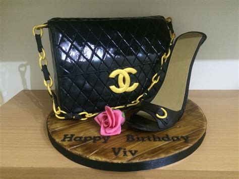 chanel bag cake london|chanel bag birthday cake.